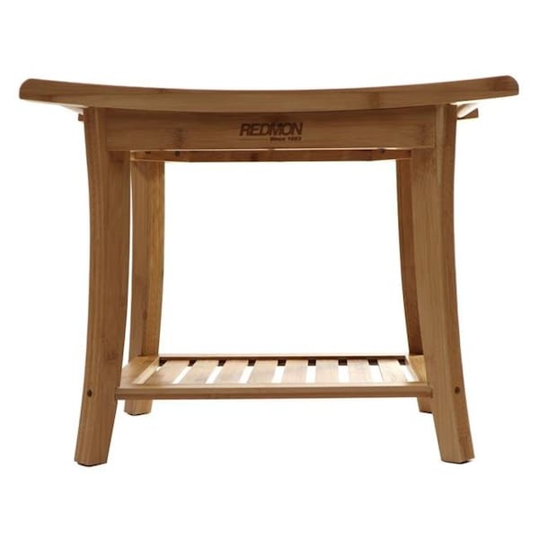Redmon Redmon 5449 Bamboo Shower Bench with Side Handles 5449 Zoro